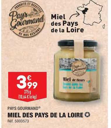 Promo Pays Gourmand Miel Des Pays De La Loire Chez Aldi ICatalogue Fr