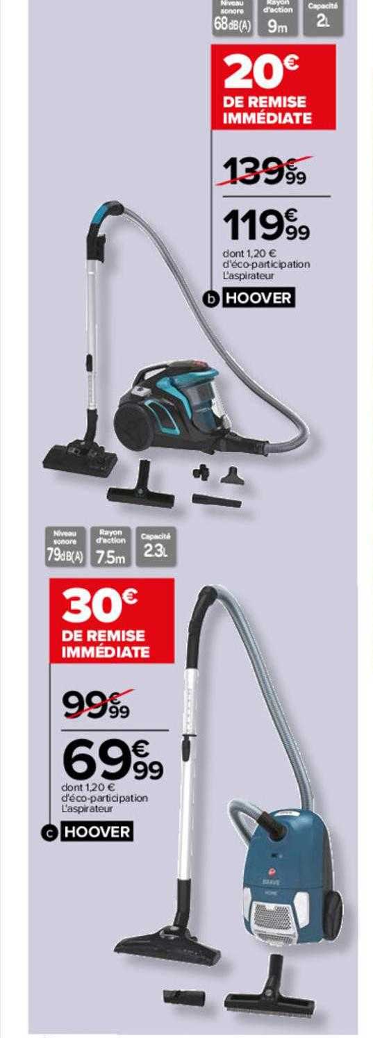 Promo Hoover Aspirateur Chez Carrefour ICatalogue Fr