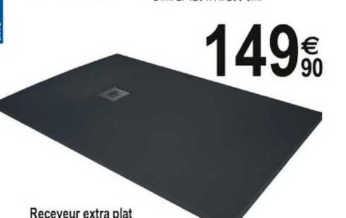 Promo Receveur Extra Plat chez Tridôme iCatalogue fr