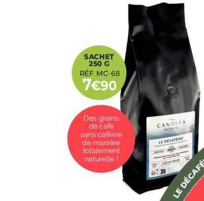 Promo Canofea Le D Caf In Sachet Chez Guy Demarle Icatalogue Fr