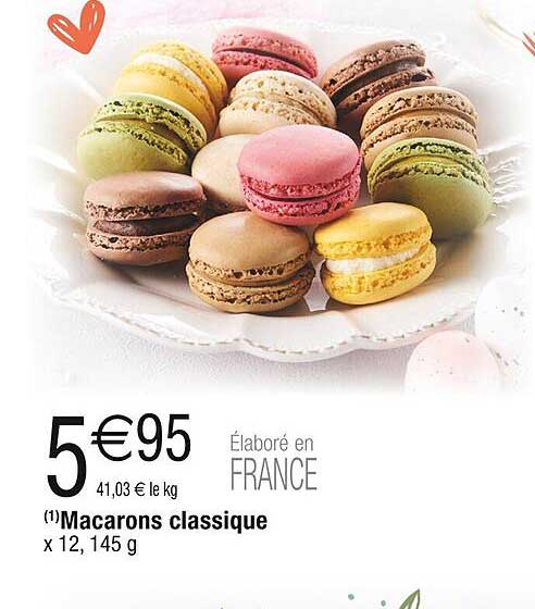 Promo Macarons Classique Chez Cora Icatalogue Fr