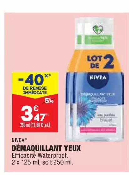 Promo D Maquillant Yeux Nivea Chez Aldi Icatalogue Fr