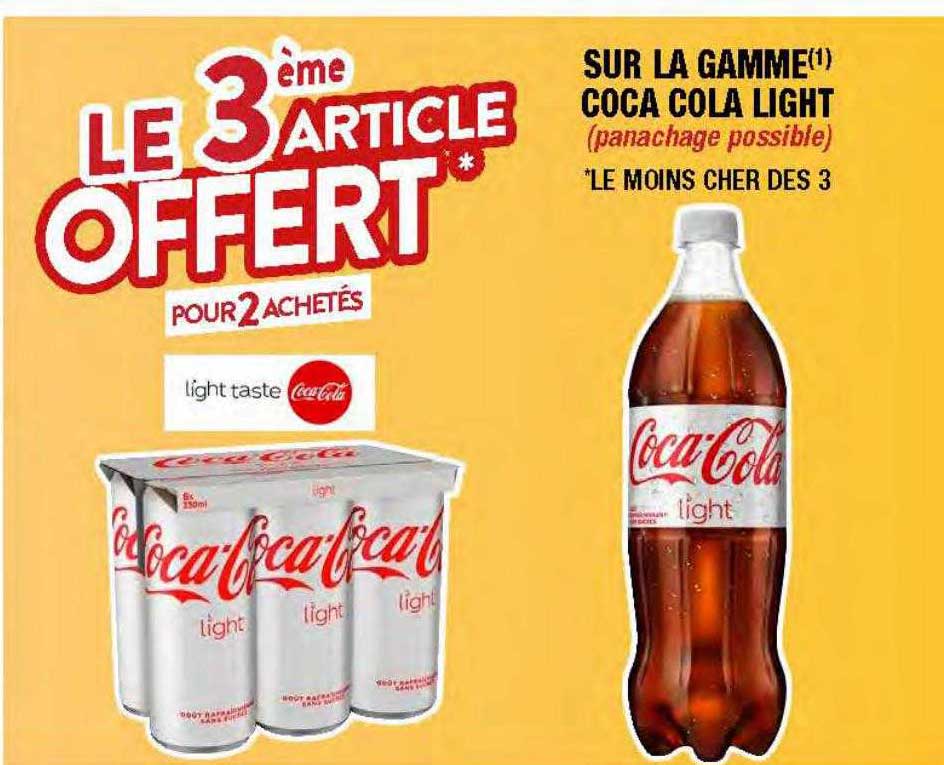 Promo La Gamme Coca Cola Light Chez Migros France Icatalogue Fr