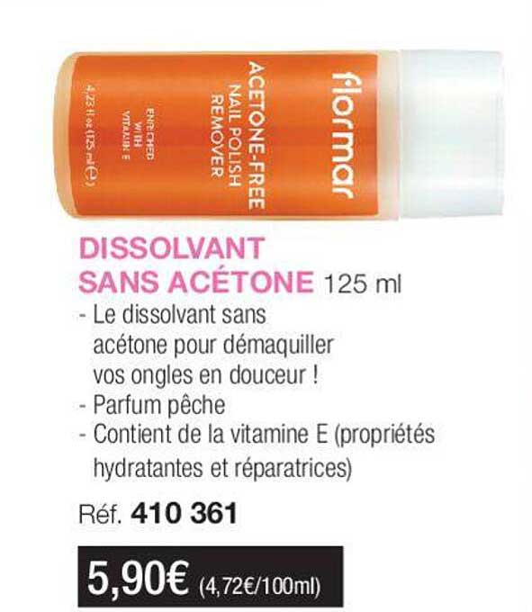 Promo Dissolvant Sans Ac Tone Chez Stanhome Icatalogue Fr