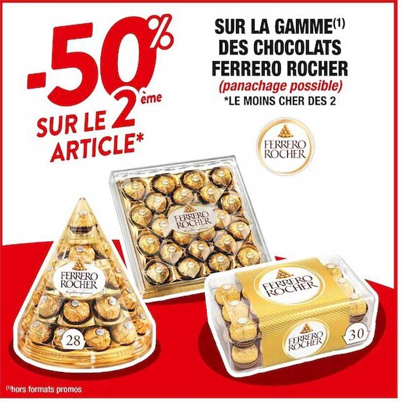 Promo La Gamme Des Chocolats Ferrero Rocher Chez Cora Icatalogue Fr