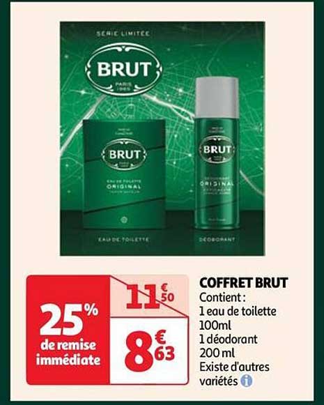 Promo Coffret Brut Chez Auchan ICatalogue Fr