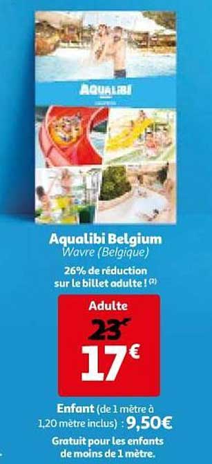 Promo Aqualibi Belgium Chez Auchan Icatalogue Fr