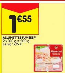 Promo Allumettes Fum Es Chez Leader Price Icatalogue Fr