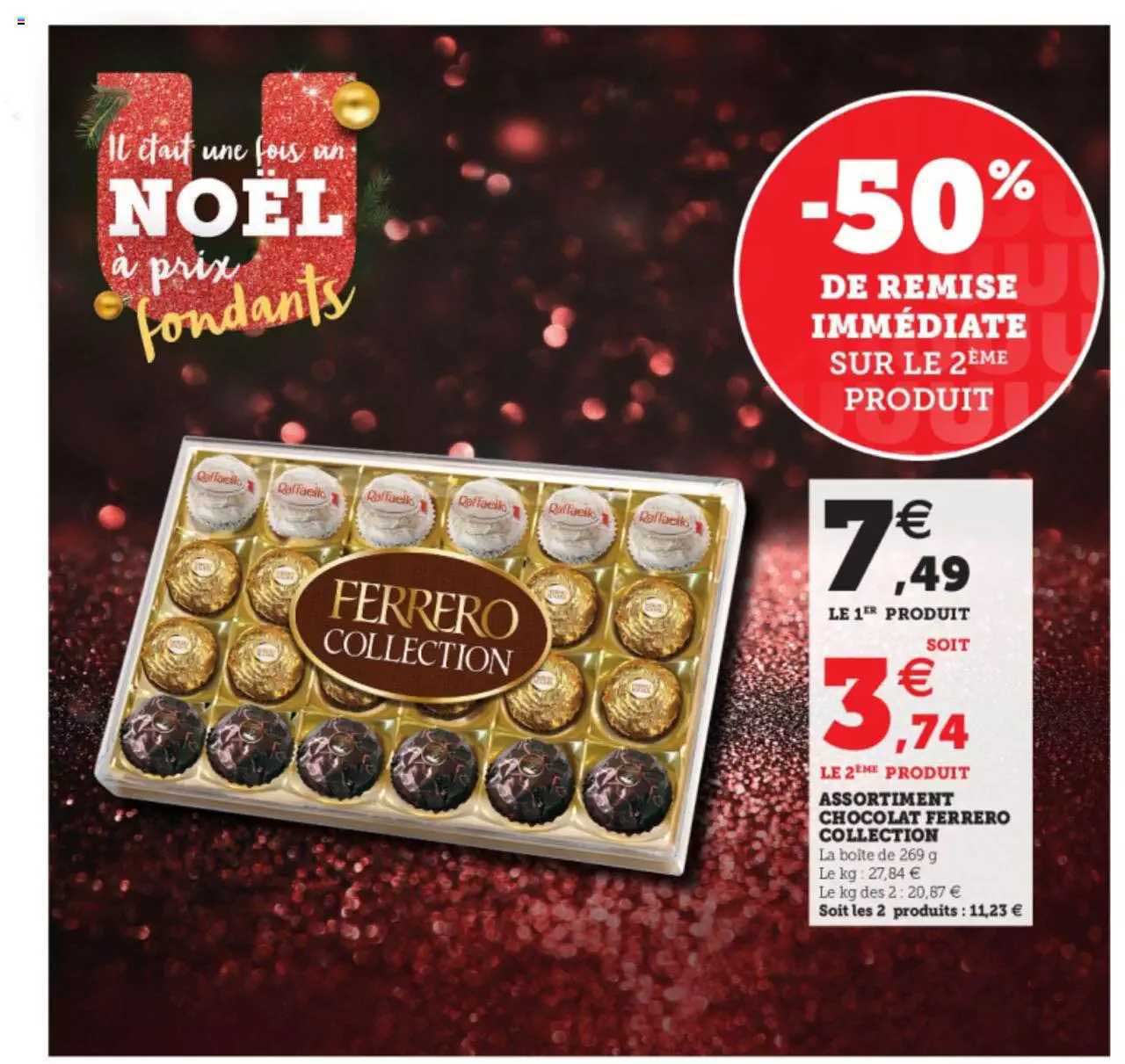 Promo Assortiment Chocolat Ferrero Collection De Remise Imm Diate