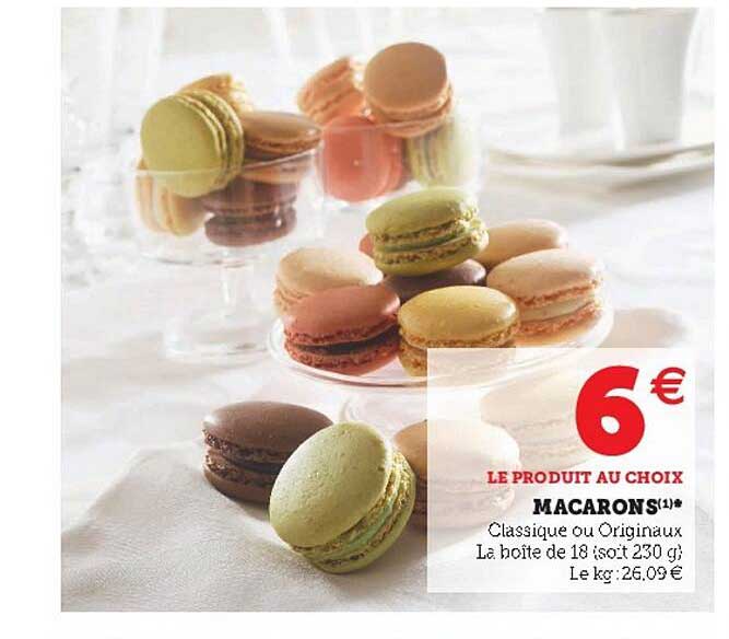 Promo Macarons Chez Hyper U Icatalogue Fr