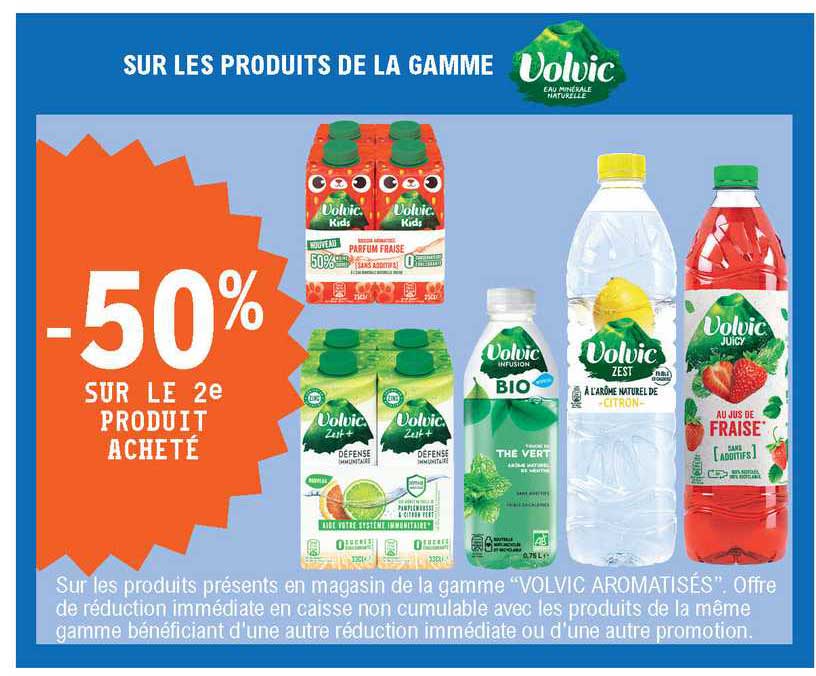 Promo La Gamme Volvic Chez E Leclerc Icatalogue Fr