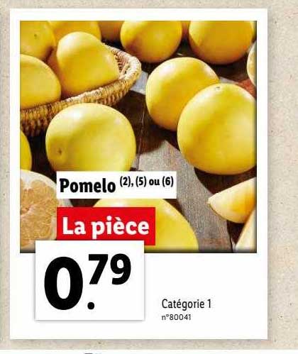 Promo Pomelo Chez Lidl Icatalogue Fr