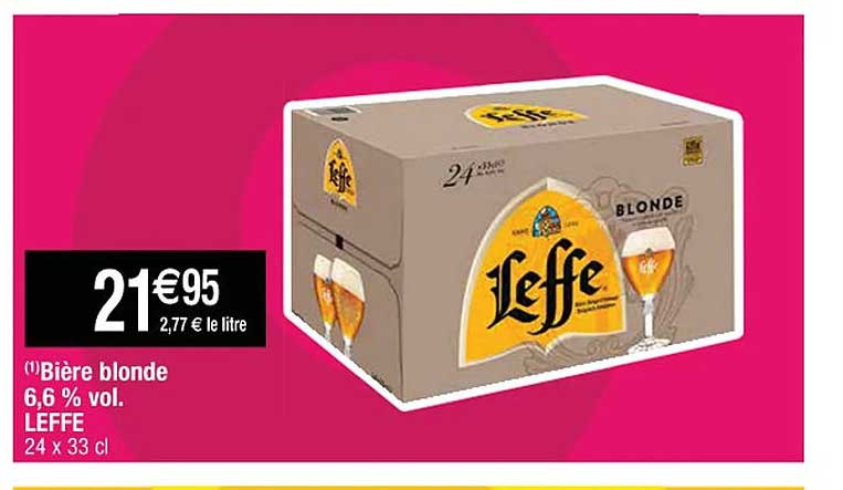 Promo Bi Re Blonde Vol Leffe Chez Cora