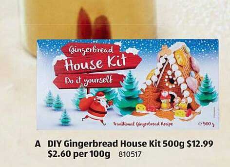 DIY Gingerbread House Kit