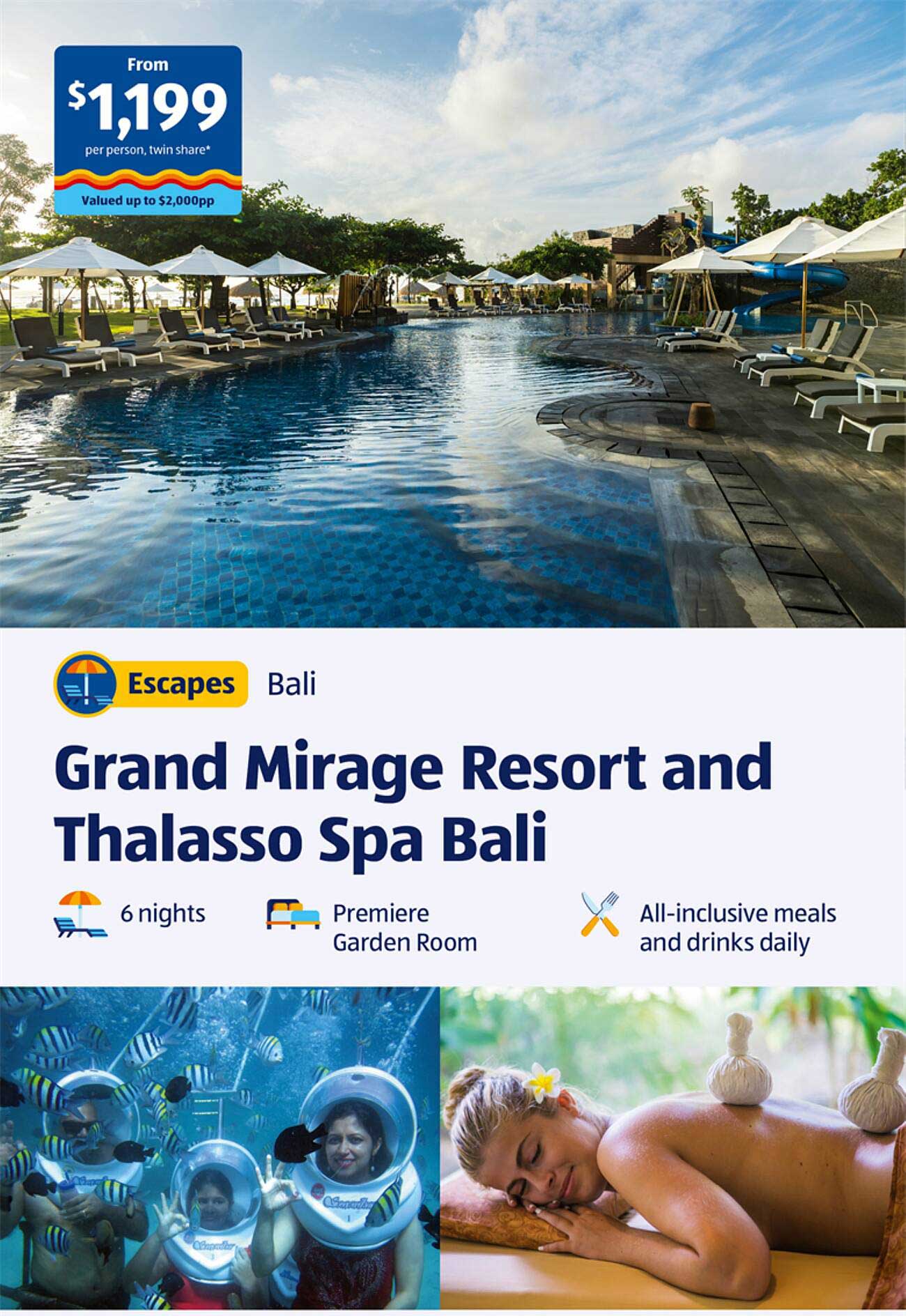 Grand Mirage Resort and Thalasso Spa Bali