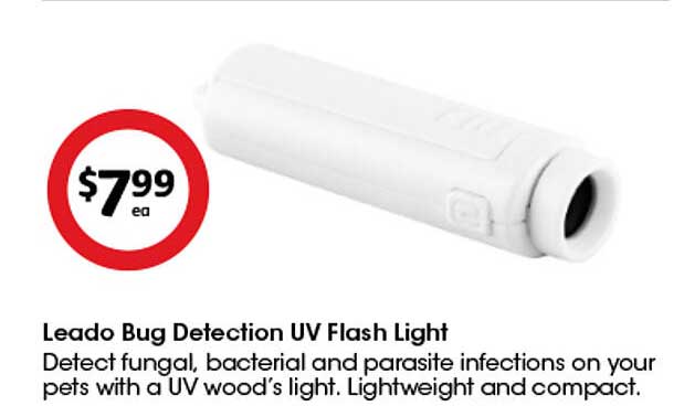 Leado Bug Detection UV Flash Light