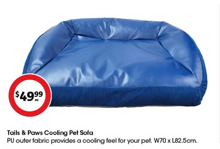 Tails & Paws Cooling Pet Sofa