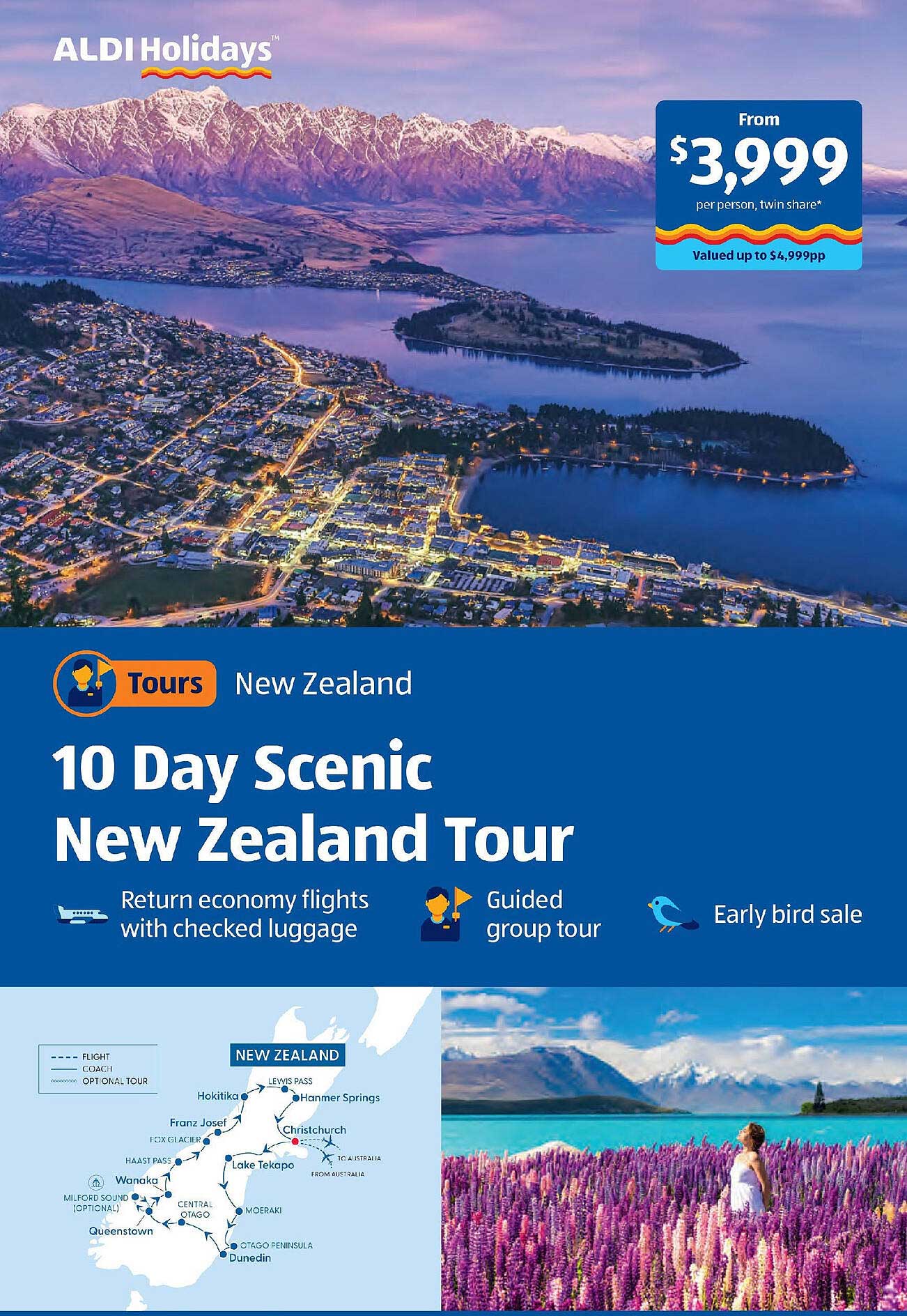 10 Day Scenic New Zealand Tour