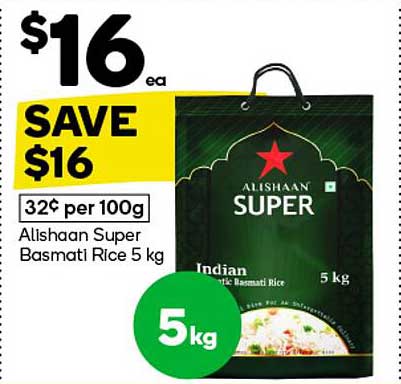 Alishaan Super Basmati Rice