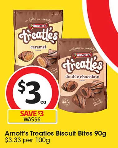 Arnott's Treatles Biscuit Bites