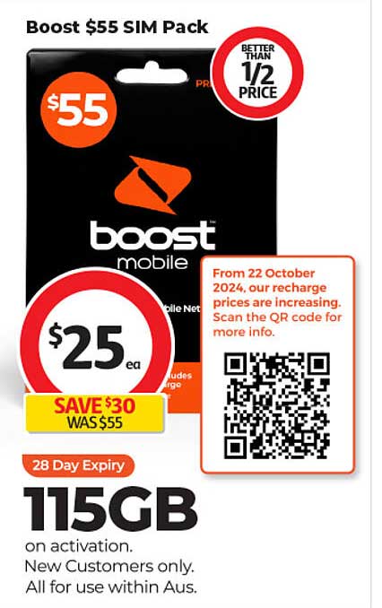 Boost $55 SIM Pack