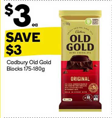 Cadbury Old Gold Blocks