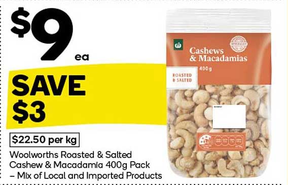 Cashews & Macadamias