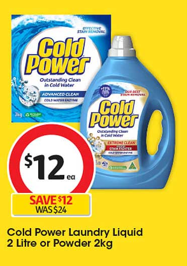 Cold Power Laundry Liquid