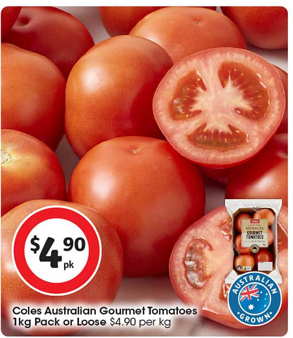 Coles Australian Gourmet Tomatoes