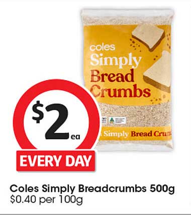 Coles Simply Breadcrumbs