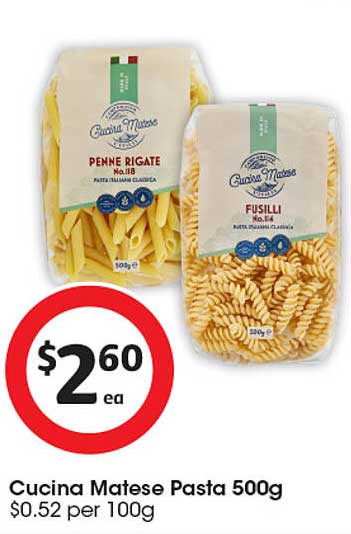 Cucina Matese Pasta 500g