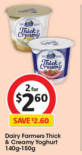 Dairy Farmers Thick & Creamy Yoghurt