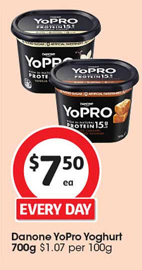 Danone YoPro Yoghurt