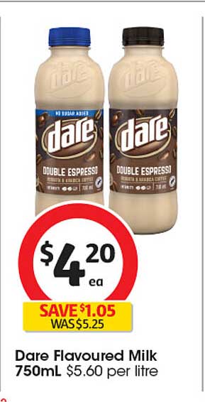 Dare Flavoured Milk