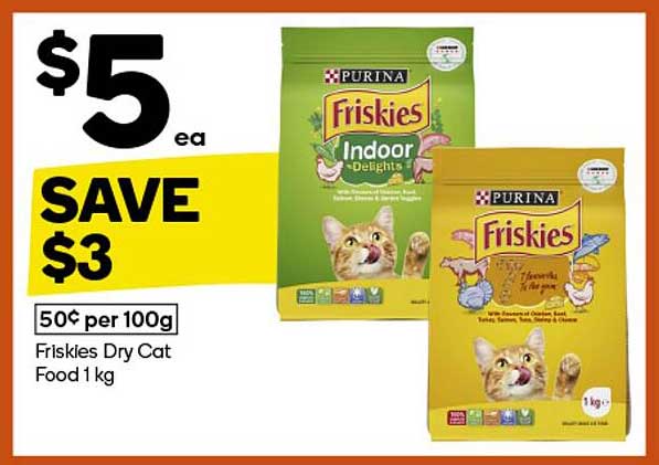 Friskies Dry Cat Food