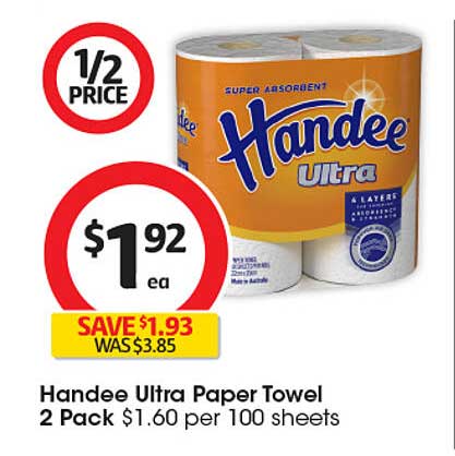 Handee Ultra Paper Towel