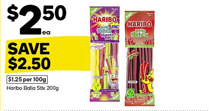 Haribo Balla Stix 200g