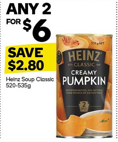 Heinz Soup Classic Creamy Pumpkin