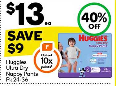 Huggies Ultra Dry Nappy Pants