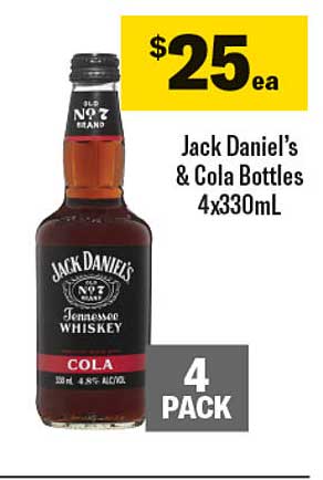 Jack Daniel's & Cola Bottles