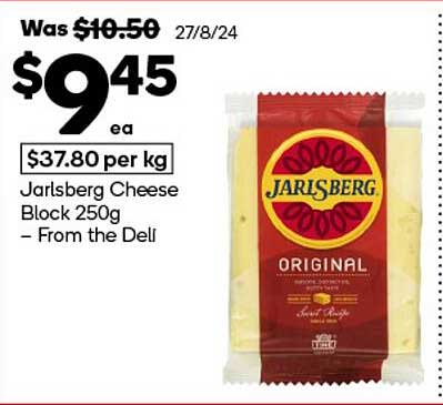 Jarlsberg Cheese Block