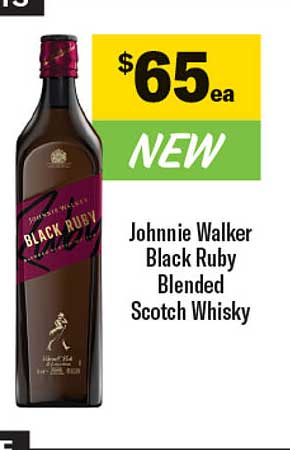 Johnnie Walker Black Ruby Blended Scotch Whisky