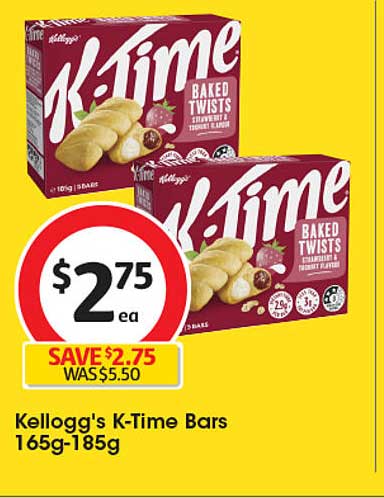 Kellogg's K-Time Bars