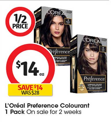 L'Oréal Preference Colourant 1 Pack