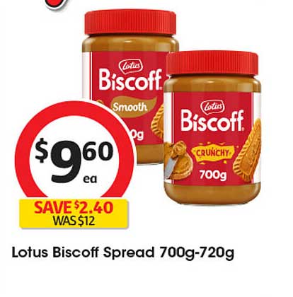 Lotus Biscoff Spread 700g-720g