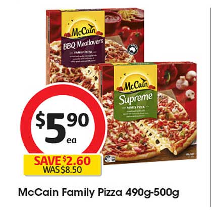 McCain Family Pizza