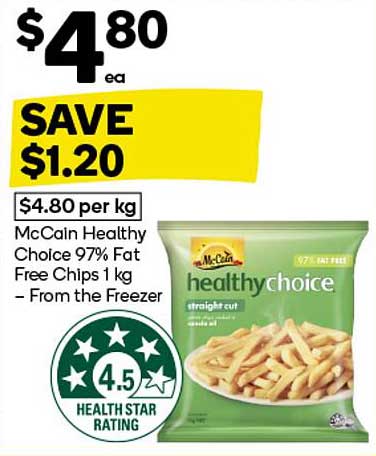 McCain Healthy Choice 97% Fat Free Chips