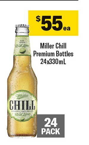 Miller Chill Premium Bottles