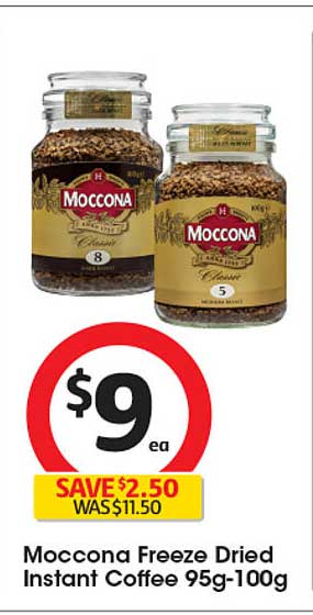 Moccona Freeze Dried Instant Coffee