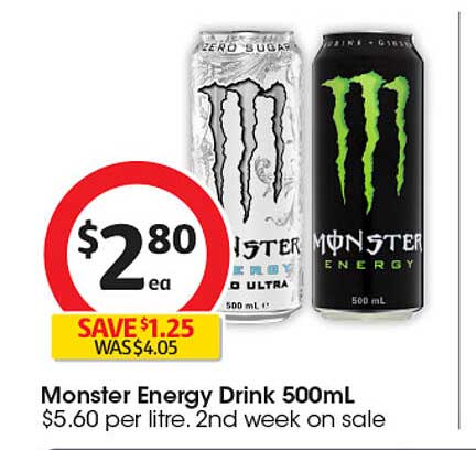 Monster Energy Drink 500mL